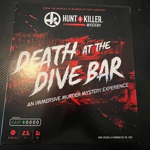'Hunt A Killer' Death at a Divebar Murder Mystery Game
